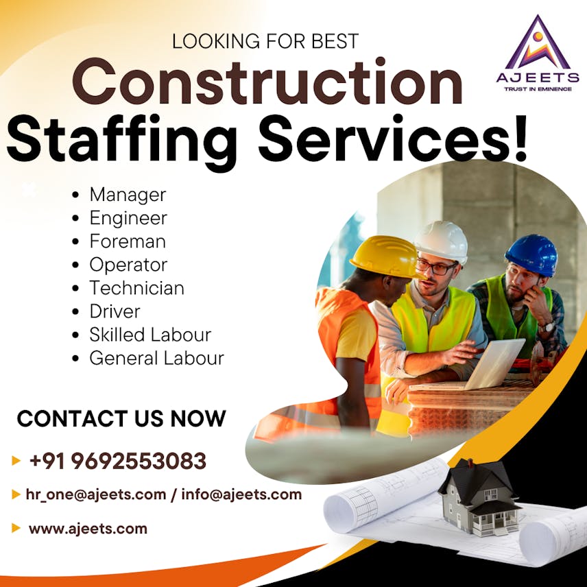 Construction staffing agencies in Sri Lanka, Bangladesh